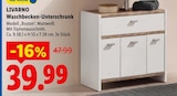 Waschbecken-Unterschrank im Angebot bei Lidl in Oberhausen Waschbecken-Unterschrank Angebote von LIVARNO bei Lidl Oberhausen für 39,99 €