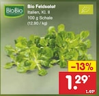 Bio Feldsalat von BioBio im aktuellen Netto Marken-Discount Prospekt für 1,29 €