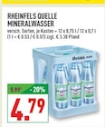 Mineralwasser im Angebot bei Marktkauf in Bielefeld Mineralwasser Angebote von Rheinfels Quelle bei Marktkauf Bielefeld für 4,79 €