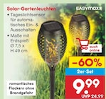 Solar-Gartenleuchten von EASYmaxx im aktuellen Netto Marken-Discount Prospekt