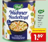 Hühner Nudel-topf im Angebot bei Netto Marken-Discount in Bruchsal Hühner Nudel-topf Angebote von Pote bei Netto Marken-Discount Bruchsal für 1,89 €