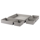 Box 5er-Set grau Angebote von GRÅSIDAN bei IKEA Erlangen für 4,99 €