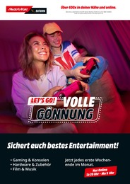 Elektromarkt Prospekt von MediaMarkt Saturn Oberndorf MediaMarkt Saturn Prospekt: "VOLLE GÖNNUNG", 1 Seite, 01.04.2023 - 03.04.2023