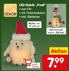 LED Eisbär „Fredi“ im Netto Marken-Discount Prospekt LED Eisbär „Fredi“ von Dekor im aktuellen Netto Marken-Discount Prospekt für 7,99 €