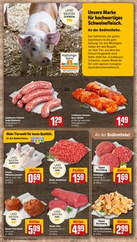 Rindfleisch im REWE Prospekt "Dein Markt" mit 24 Seiten (Heilbronn)