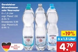 Mineralwasser oder Nearwater Angebote von Gerolsteiner bei Netto Marken-Discount Heilbronn für 4,79 €