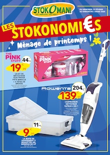 Prospectus Stokomani à Mouilleron-le-Captif, "Ménage de printemps !", 9 pages de promos valables du 19/02/2025 au 02/03/2025