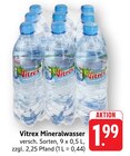Mineralwasser im Angebot bei E center in Rottenburg Mineralwasser Angebote von Vitrex bei E center Rottenburg für 1,99 €
