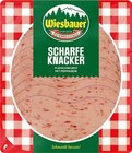 Feine Extrawurst oder Scharfe Knacker Angebote von Wiesbauer bei REWE Minden für 1,49 €