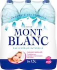 EAU MINÉRALE NATURELLE - MONT BLANC - Netto à Poitiers EAU MINÉRALE NATURELLE - MONT BLANC en promo chez Netto Poitiers à 2,70 €