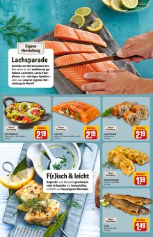 Seelachs im REWE Prospekt "Dein Markt" mit 46 Seiten (Hamburg)