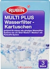 Wasserfilter-Kartuschen Multi Plus im Angebot bei Rossmann in Konstanz Wasserfilter-Kartuschen Multi Plus Angebote von Rubin bei Rossmann Konstanz für 4,49 €