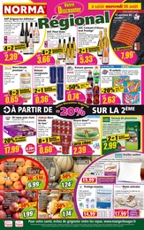 Catalogue Discount Alimentaire Norma en cours à Sausheim et alentours, Votre Discounter Régional, 12 pages, 06/08/2025 - 12/08/2025