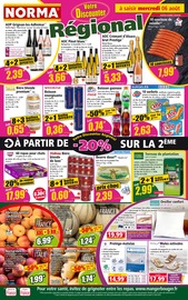 Prospectus Supermarchés Norma en cours à Ostwald et alentours, "Votre Discounter Régional", 12 pages, 06/08/2025 - 12/08/2025 Catalogue Supermarchés Norma en cours à Ostwald et alentours, "Votre Discounter Régional", 12 pages, 06/08/2025 - 12/08/2025