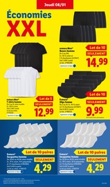 Boxer Homme Angebote im Prospekt "SOLDES ! SOLDES ! Économisez jusqu'à 80 %" von Lidl Boxer Homme Angebote im Prospekt "SOLDES ! SOLDES ! Économisez jusqu'à 80 %" von Lidl auf Seite 45