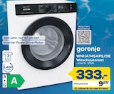 Waschautomat im Angebot bei EURONICS in Bergkamen Waschautomat Angebote von gorenje bei EURONICS Bergkamen für 333,00 €