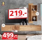 TV-Board von  im aktuellen Segmüller Prospekt für 219,00 €