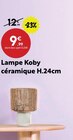 Lampe Koby Céramique dans le catalogue Maxi Bazar
