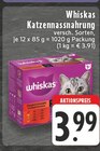 Katzennassnahrung im Angebot bei EDEKA in Hagen Katzennassnahrung Angebote von Whiskas bei EDEKA Hagen für 3,99 €