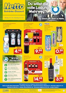 Energydrink im Netto Marken-Discount Prospekt "DER ORT, AN DEM DU IMMER AUSGEZEICHNETE PREISE FINDEST." mit 2 Seiten (Lahr (Schwarzwald))