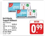 Aktuelles Tragegriff Müllbeutel 25 l Angebot bei EDEKA in Leipzig ab 0,99 €