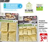 Maultaschen bei EDEKA im Prospekt "" für 3,49 €