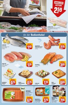 Lachs im aktuellen REWE Prospekt (Darmstadt) Lachs im REWE Prospekt "Dein Markt" mit 44 Seiten (Darmstadt)