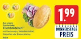 Fischbrötchen für 1,99 € bei E center im Angebot Fischbrötchen im aktuellen E center Prospekt