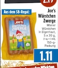 Würstchen Zwerge bei EDEKA im Lollar Prospekt für 1,11 €