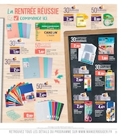 Promos Fournitures Scolaires dans le catalogue "C'EST TOUS LES JOURS LE MARCHÉ" de Supermarchés Match Fournitures Scolaires en promo dans le catalogue Supermarchés Match à la page 25