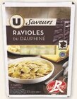 RAVIOLES DU DAUPHINE LABEL ROUGE à Super U dans Carcans RAVIOLES DU DAUPHINE LABEL ROUGE à Super U dans Carcans