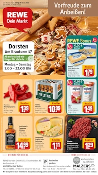 REWE Prospekt der Woche "Dein Markt" Seite 1, 17.11.2025 bis 22.11.2025 für Dorsten Aktueller REWE Prospekt "Dein Markt" Seite 1 von 29 Seiten für Dorsten