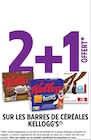 2+1 offert sur les barres de céréales Kellogg's à Intermarché Hyper dans Mirecourt