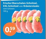 Aktuelles Frische Oberschalen-Schnitzel Angebot bei V-Markt in Regensburg ab 0,59 €