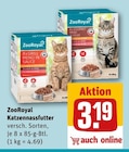 Katzennassfutter Angebote von ZooRoyal bei REWE Dortmund für 3,19 €