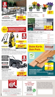 Rasenmäher im toom Baumarkt Prospekt "Respekt, wer's selber macht." mit 18 Seiten (Offenbach (Main))