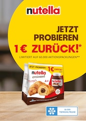 Nutella Supermarkt Prospekt der aktuellen Woche mit 1 Seite, gültig von 19.10.2026 bis 15.11.2026, in Wolfstein und Umgebung Aktueller Nutella Supermarkt Prospekt in Wolfstein und Umgebung, "JETZT PROBIEREN - 1€ ZURÜCK!*" mit 1 Seite, 19.10.2026 - 15.11.2026