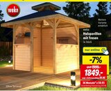 Holzpavillon mit Tresen Angebote von weka bei Lidl Brühl für 1.849,00 €