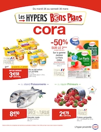 Catalogue Supermarchés Cora en cours à Reims et alentours, Les HYPERS Bons Plans, 22 pages, 26/03/2024 - 30/03/2024