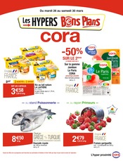 Catalogue Supermarchés Cora en cours à Didenheim et alentours, "Les HYPERS Bons Plans", 22 pages, 26/03/2024 - 30/03/2024