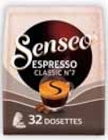 Dosettes expresso x32 classic - SENSEO en promo chez Intermarché Montpellier à 3,49 €