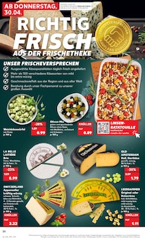 Feinkostlebensmittel im Kaufland Prospekt "Aktuelle Angebote" mit 62 Seiten (Wuppertal)