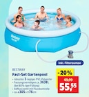 Fast-Set Gartenpool Angebote von BESTWAY bei Thomas Philipps Ahaus für 55,55 €