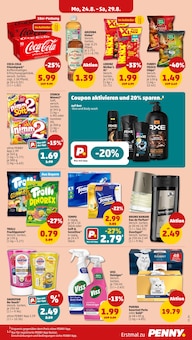 Cola im Penny Prospekt "Wer günstig will, muss Penny." mit 40 Seiten (Erlangen)