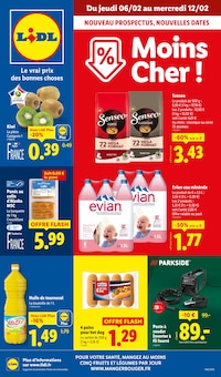 Prospectus Lidl à Lanvollon, "Moins Cher !", 74 pages de promos valables du 06/02/2025 au 12/02/2025