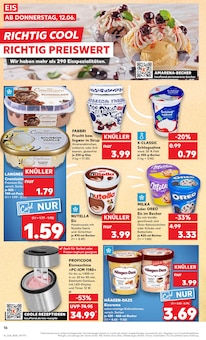 Nutella im aktuellen Kaufland Prospekt (Karlsruhe) Nutella im Kaufland Prospekt "Aktuelle Angebote" mit 58 Seiten (Karlsruhe)