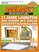Globus-Baumarkt Prospekt für Bendorf mit 8 Seiten Globus-Baumarkt Prospekt für Bendorf: "Wer baut, braucht Globus", 8 Seiten, 26.10.2020 - 31.10.2020