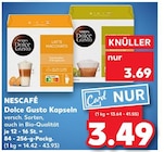 Dolce Gusto Kapseln Angebote von Nescafé bei Kaufland Bielefeld für 3,49 €