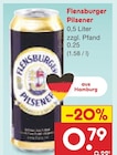 Pilsener von Flensburger für 0,79 € bei Netto Marken-Discount im Angebot Pilsener von Flensburger im aktuellen Netto Marken-Discount Prospekt