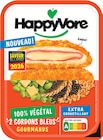 Cordons bleus végétaux et gourmands - HAPPYVORE en promo chez Intermarché Super Cordons bleus végétaux et gourmands - HAPPYVORE dans le catalogue Intermarché Super